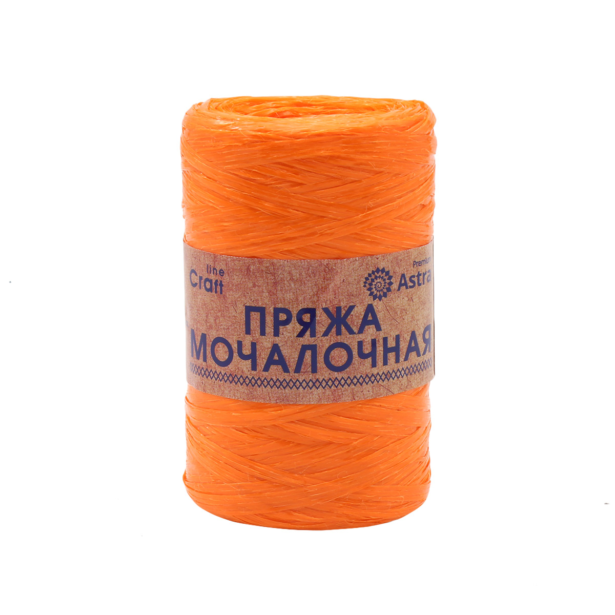 фото Пряжа astra premium 'мочалочная', 50г, 200м (100% полипропилен) (золотая лиса), 10 мотков