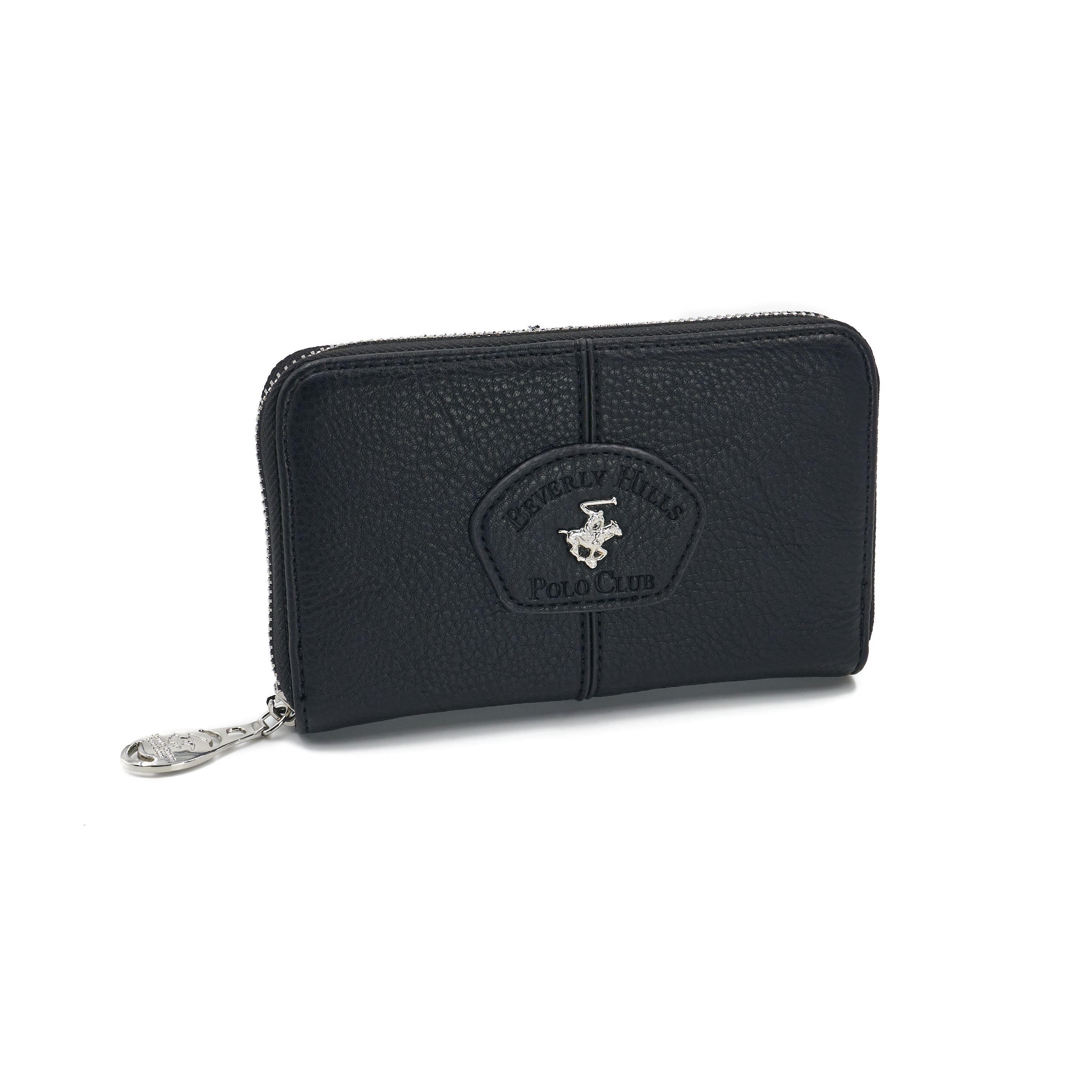 

Кошелек женский Beverly Hills Polo Club BH-3034 черный/золотой/черный графит, BH-3034