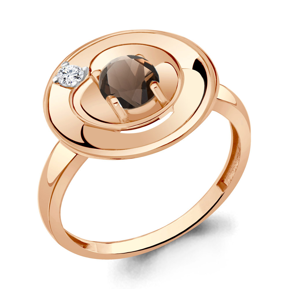 

Кольцо из серебра с кварцем Aquamarine Aquamarine 6944601А_925_з р, 6944601А_925_з