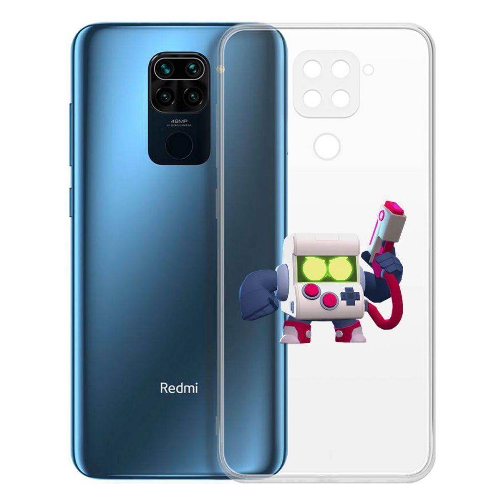 

Чехол-накладка Brawl Stars-8-бит классический для Xiaomi Redmi Note 9