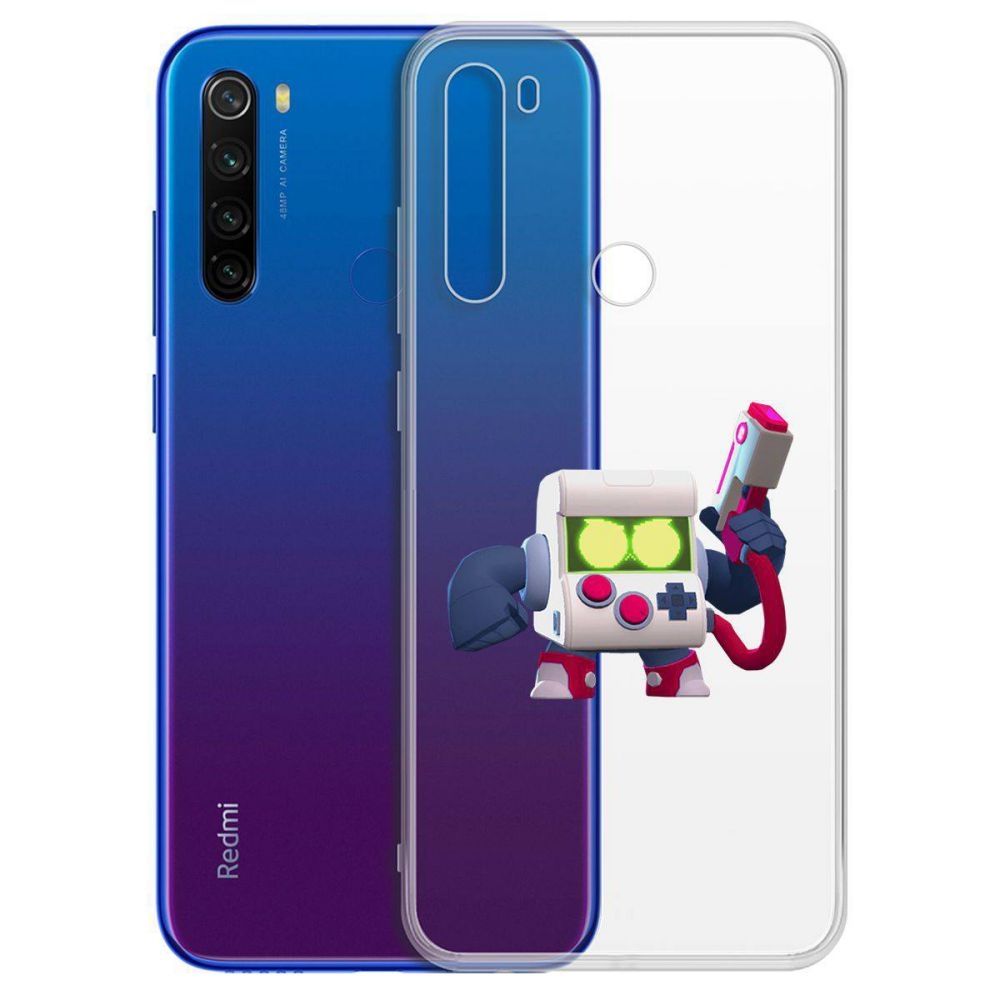 

Чехол-накладка Brawl Stars-8-бит классический для Xiaomi Redmi Note 8T