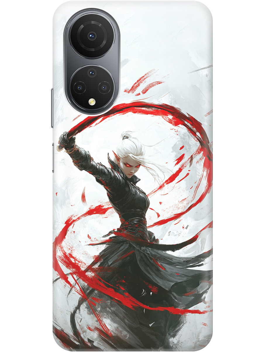 

Силиконовый чехол на Honor X7 с принтом "Эльфийка", Прозрачный;белый;красный;черный, 768741785