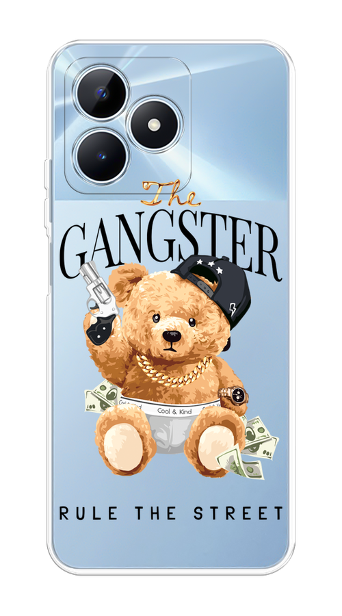 

Чехол на Realme C60 "The Gangster", Бежевый;серый;черный, 2516550-1