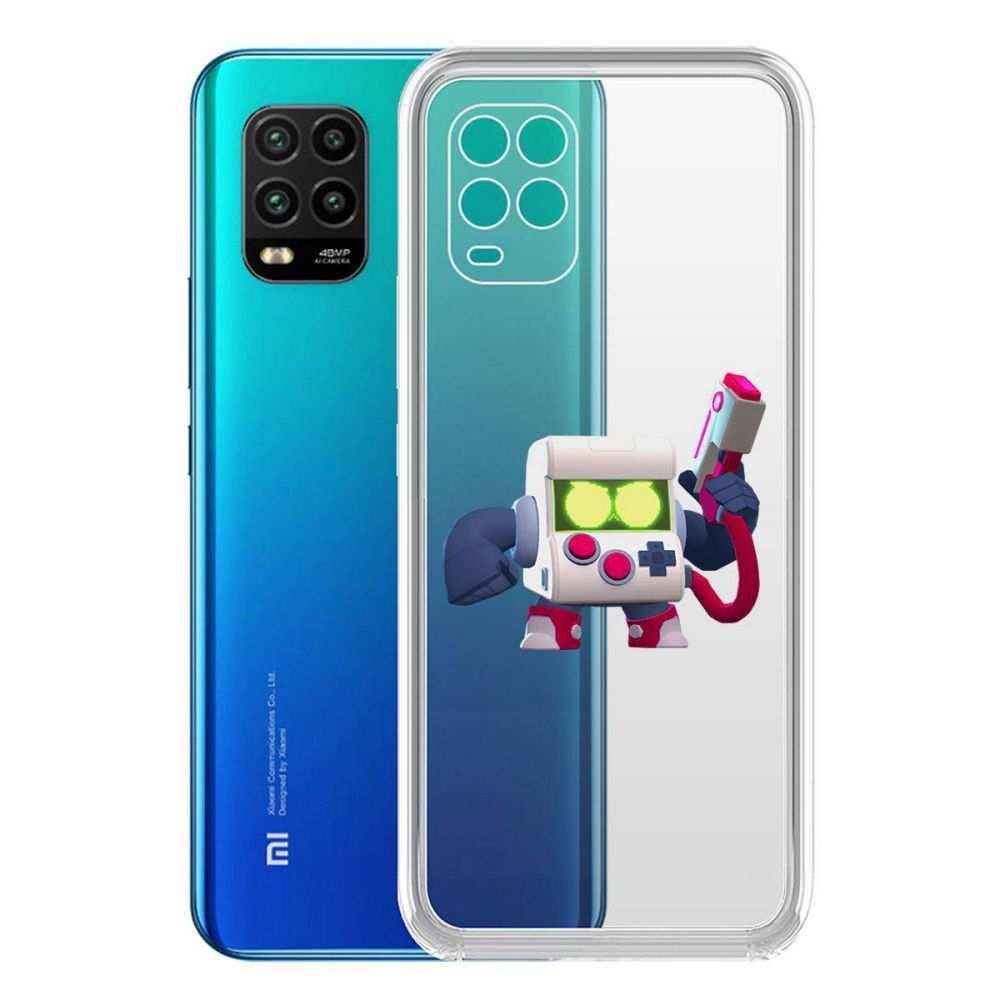 

Чехол-накладка Brawl Stars-8-бит классический для Xiaomi Mi 10 Lite