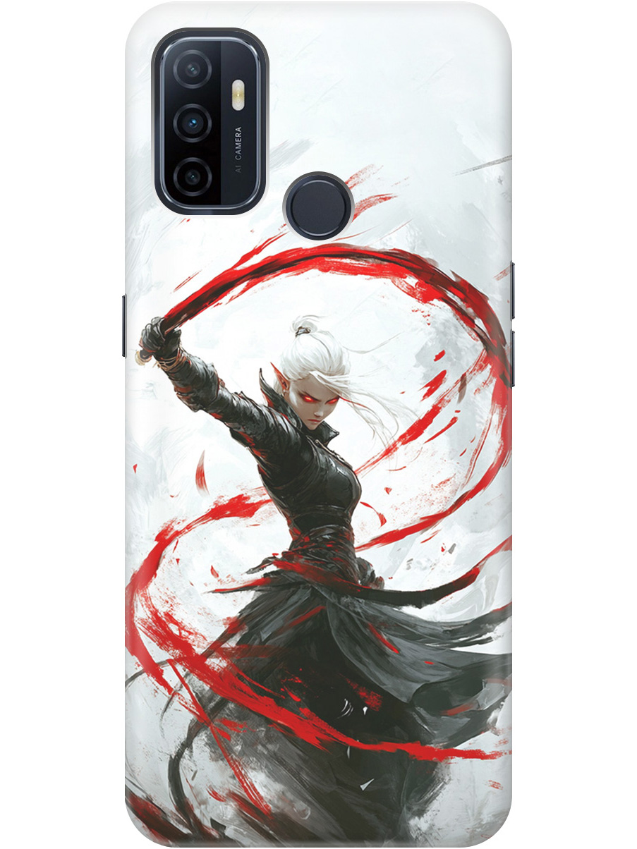 

Силиконовый чехол на Oppo A53 (2020) / A32 с принтом "Эльфийка", Прозрачный;белый;красный;черный, 726148785