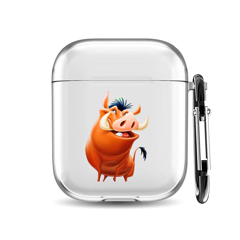 

Силиконовый чехол для наушников Airpods 1/2 "Пумба", AIPC-410-9A-1