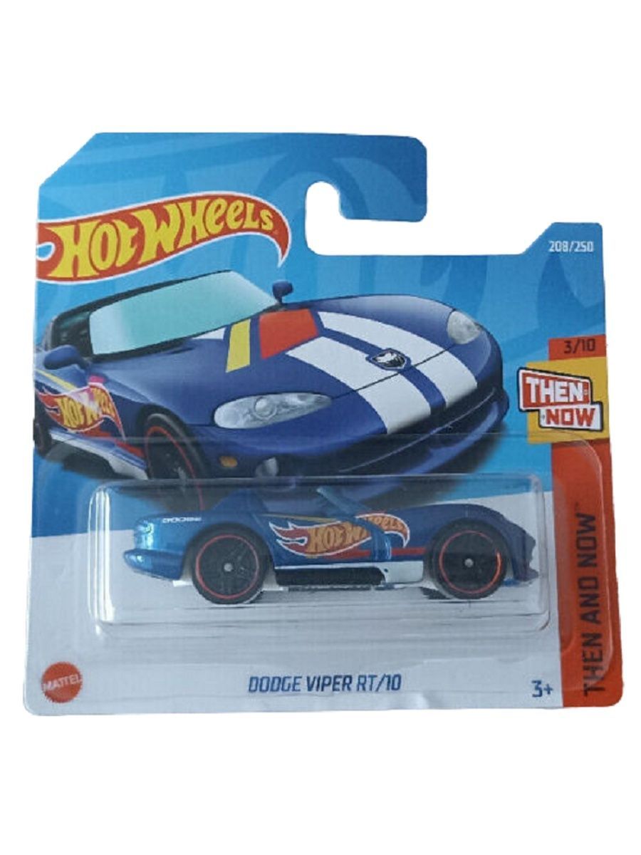 игрушечная машинка Hot Wheels коллекционная (оригинал) DODGE VIPER RT/10 синий