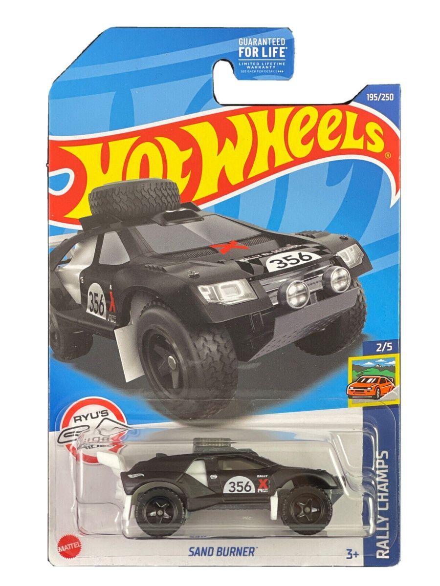 

Машинка Hot Wheels коллекционная (оригинал) SAND BURNER черный, HCT91