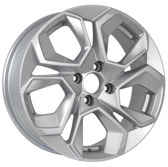 

Колесный диск KDW KD1620 R16x6.5 5x114.3 ET45 CB67.1 Silver Painted