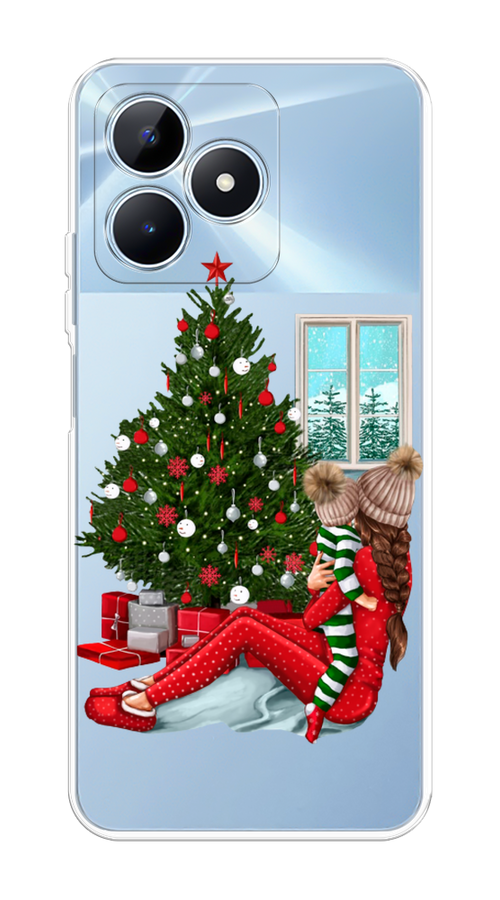 

Чехол на Realme C60 "Новый год с мамой", Красный;зеленый;голубой, 2516550-1