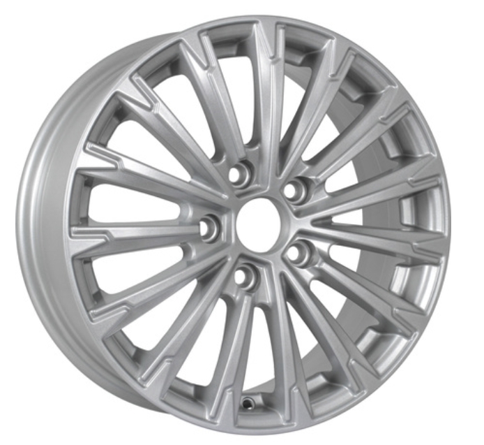 

Колесный диск KDW KD1610 R16x6.5 5x114.3 ET50 CB67.1 Silver Painted, Серебристый