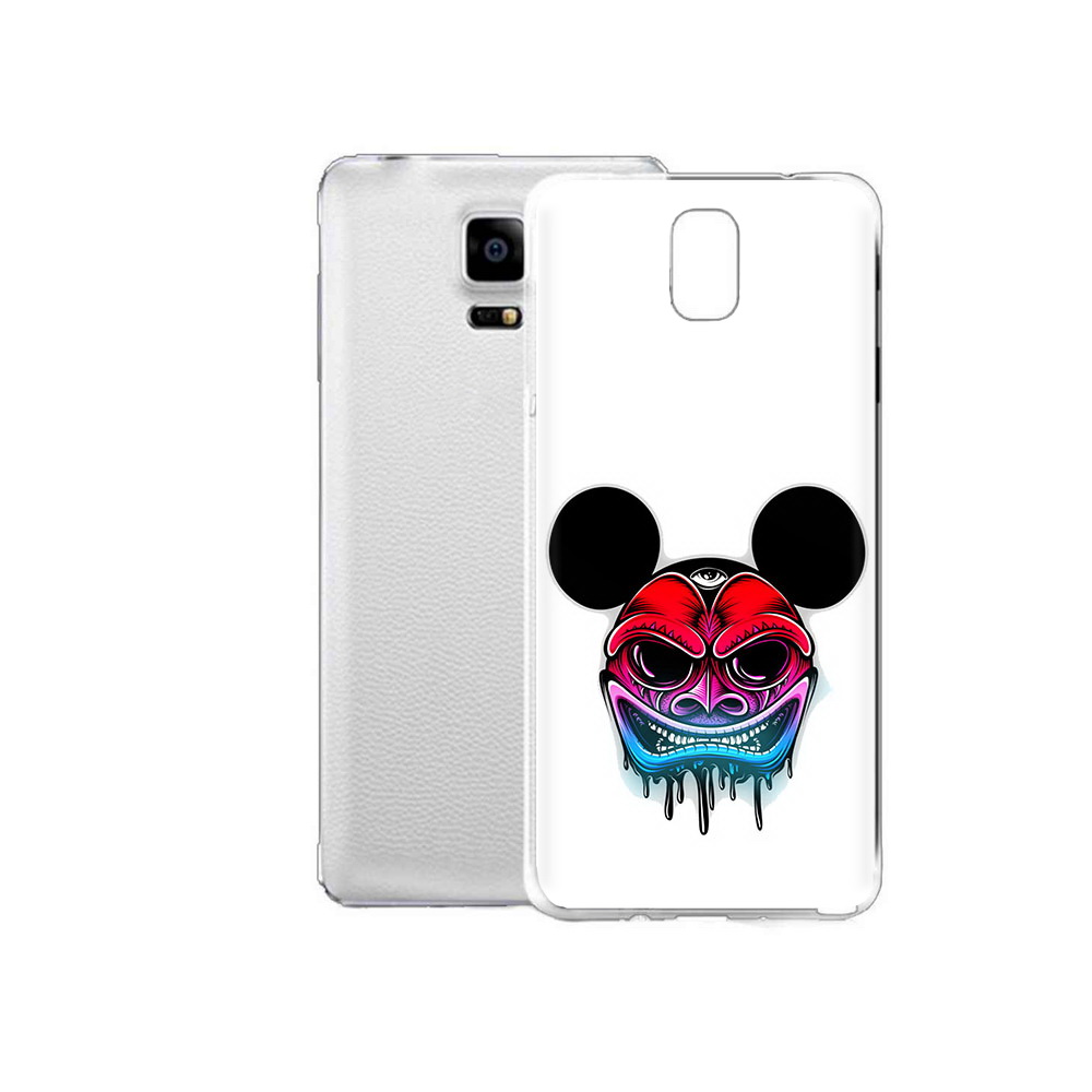 

Чехол MyPads Tocco для Samsung Galaxy Note Edge микки в маске (PT11952.563.473), Прозрачный, Tocco