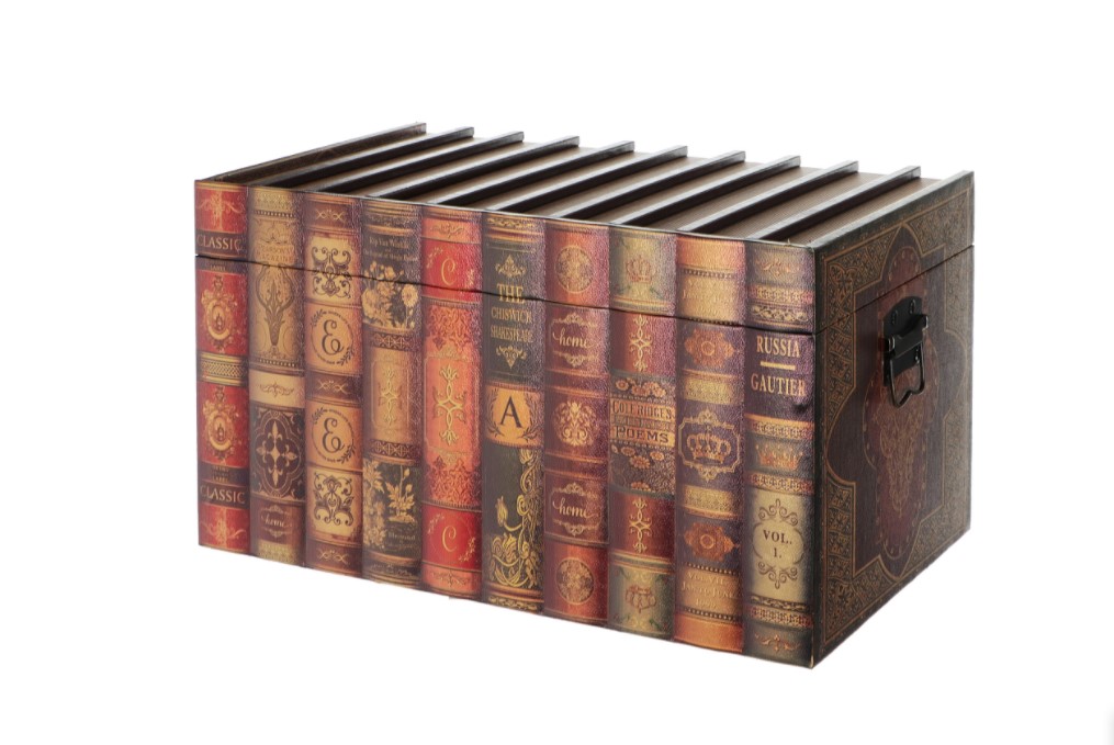 Сундук декоративный Grand Forest Книги 52 x 32 x 30 см