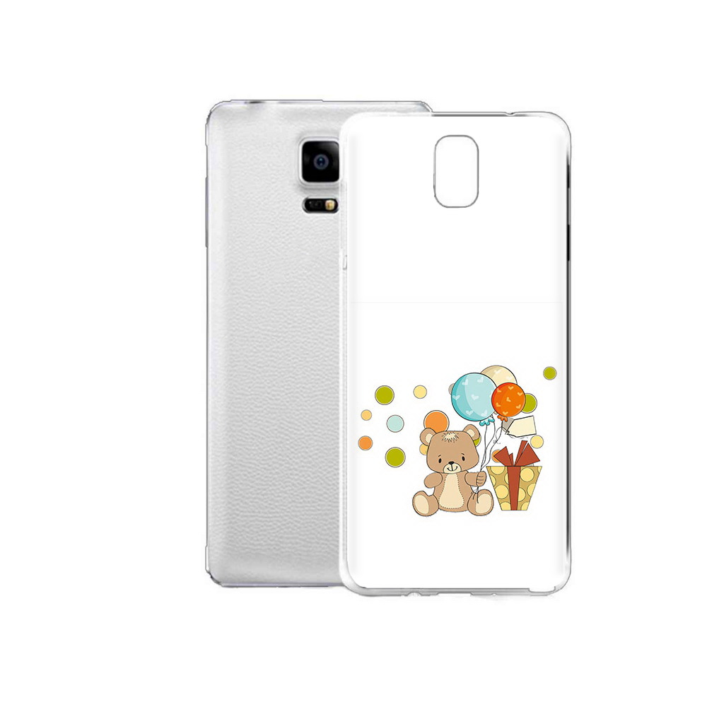 

Чехол MyPads Tocco для Samsung Galaxy Note Edge медвеженок с подарком (PT11952.563.470), Прозрачный, Tocco