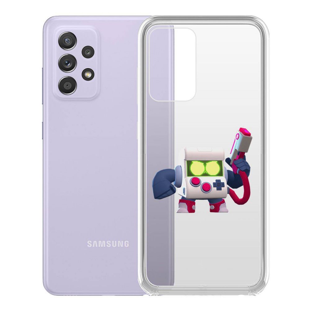 

Чехол-накладка Brawl Stars-8-бит классический для Samsung Galaxy A52 (A525)