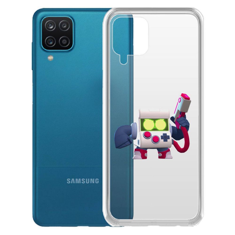 

Чехол-накладка Brawl Stars-8-бит классический для Samsung Galaxy A12 (A125)