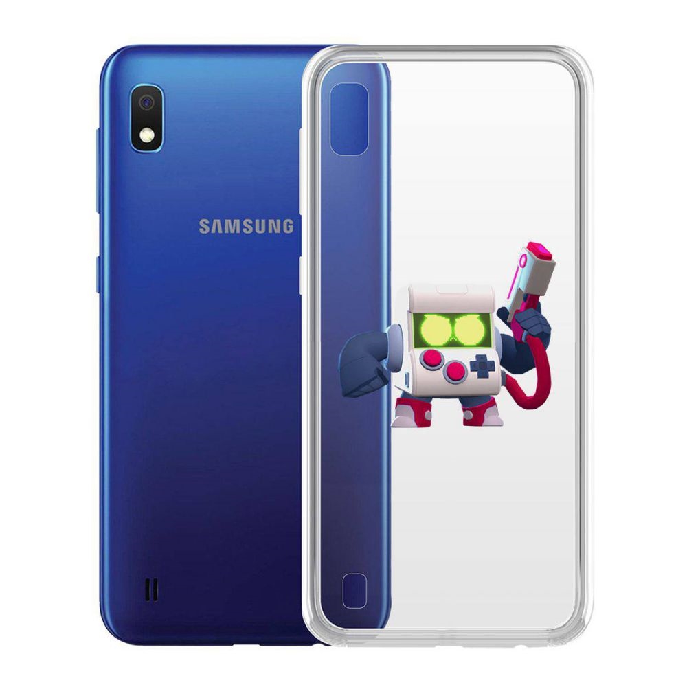 

Чехол-накладка Brawl Stars-8-бит классический для Samsung Galaxy A10 (A105)