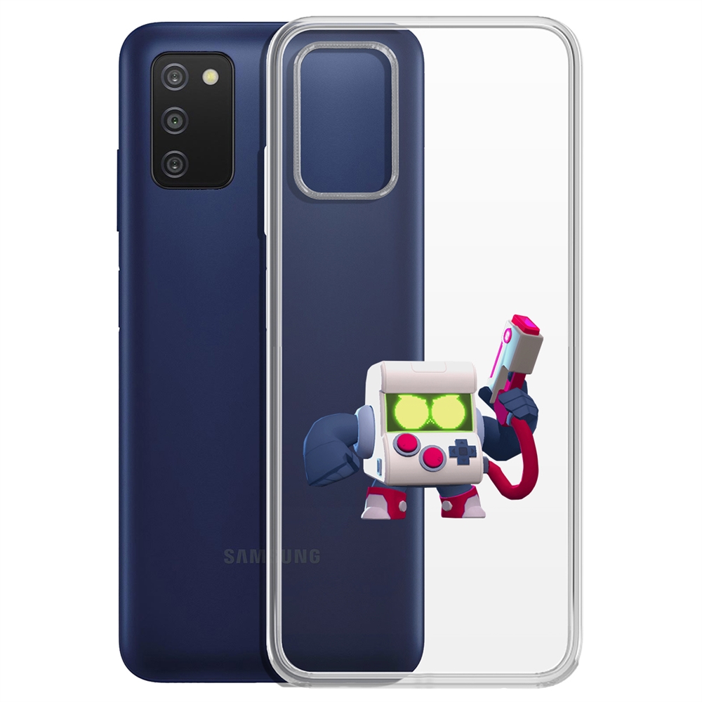 

Чехол-накладка Brawl Stars-8-бит классический для Samsung Galaxy A03s (A037)