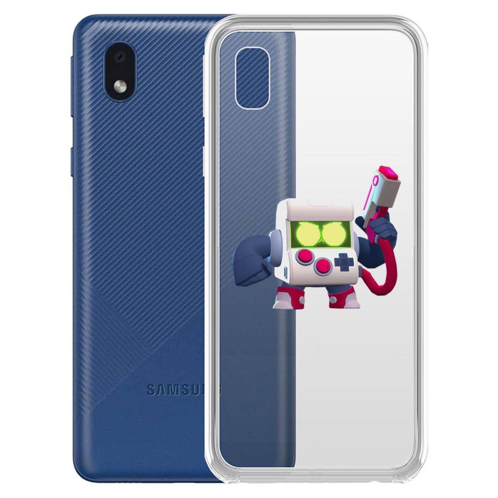 

Чехол-накладка Brawl Stars-8-бит классический для Samsung Galaxy A01 Core (A013)