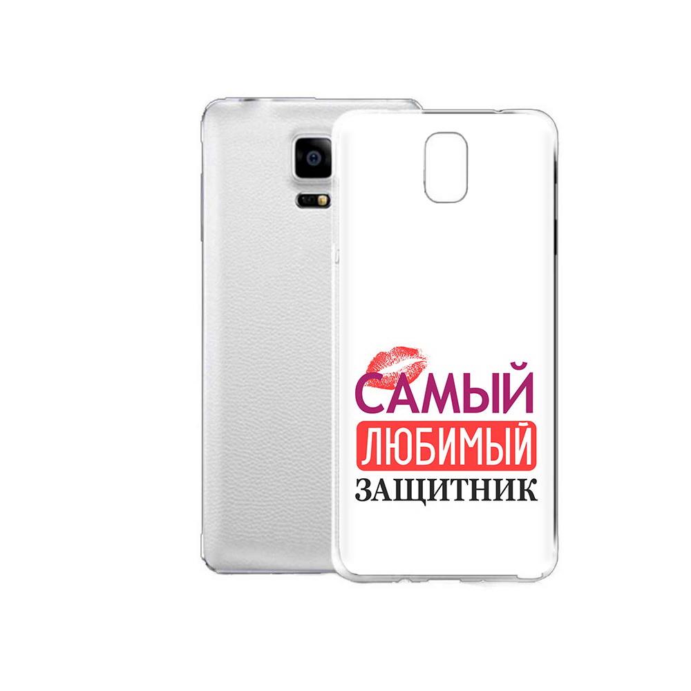 

Чехол MyPads Tocco для Samsung Galaxy Note Edge любимый защитник (PT11952.563.451), Прозрачный, Tocco