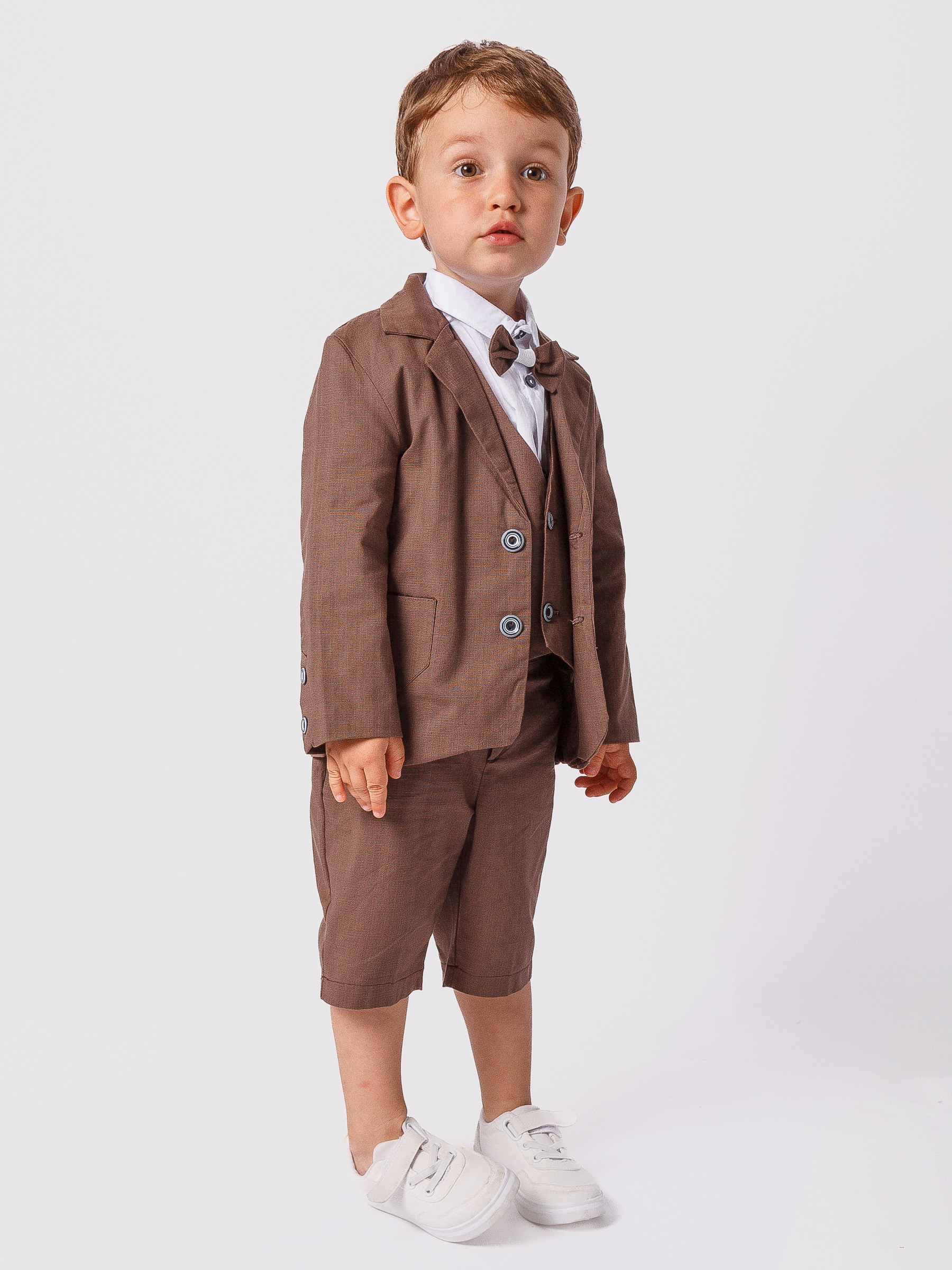 Костюм классический детский  CHADOLLS 5919904, коричневый, размер 110
