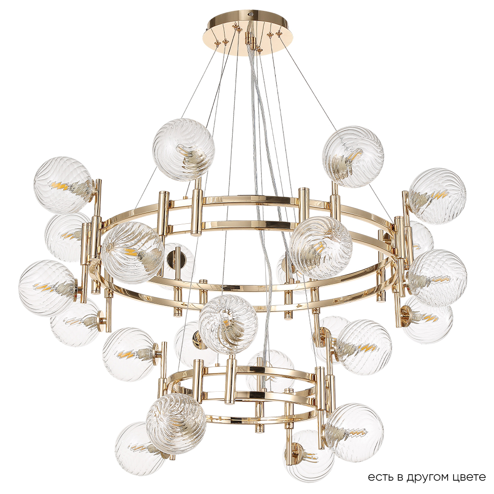 

Люстра Crystal Lux LUXURY SP16+8 GOLD