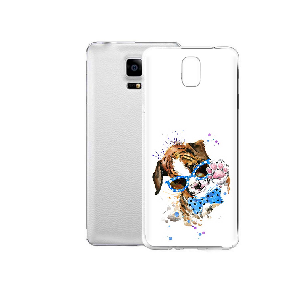 

Чехол MyPads Tocco для Samsung Galaxy Note Edge лапочка (PT11952.563.434), Прозрачный, Tocco