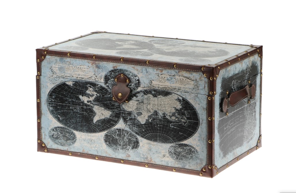 

Сундук Fuzhou Fashion Home Карта мира 69 х 43 х 40 см