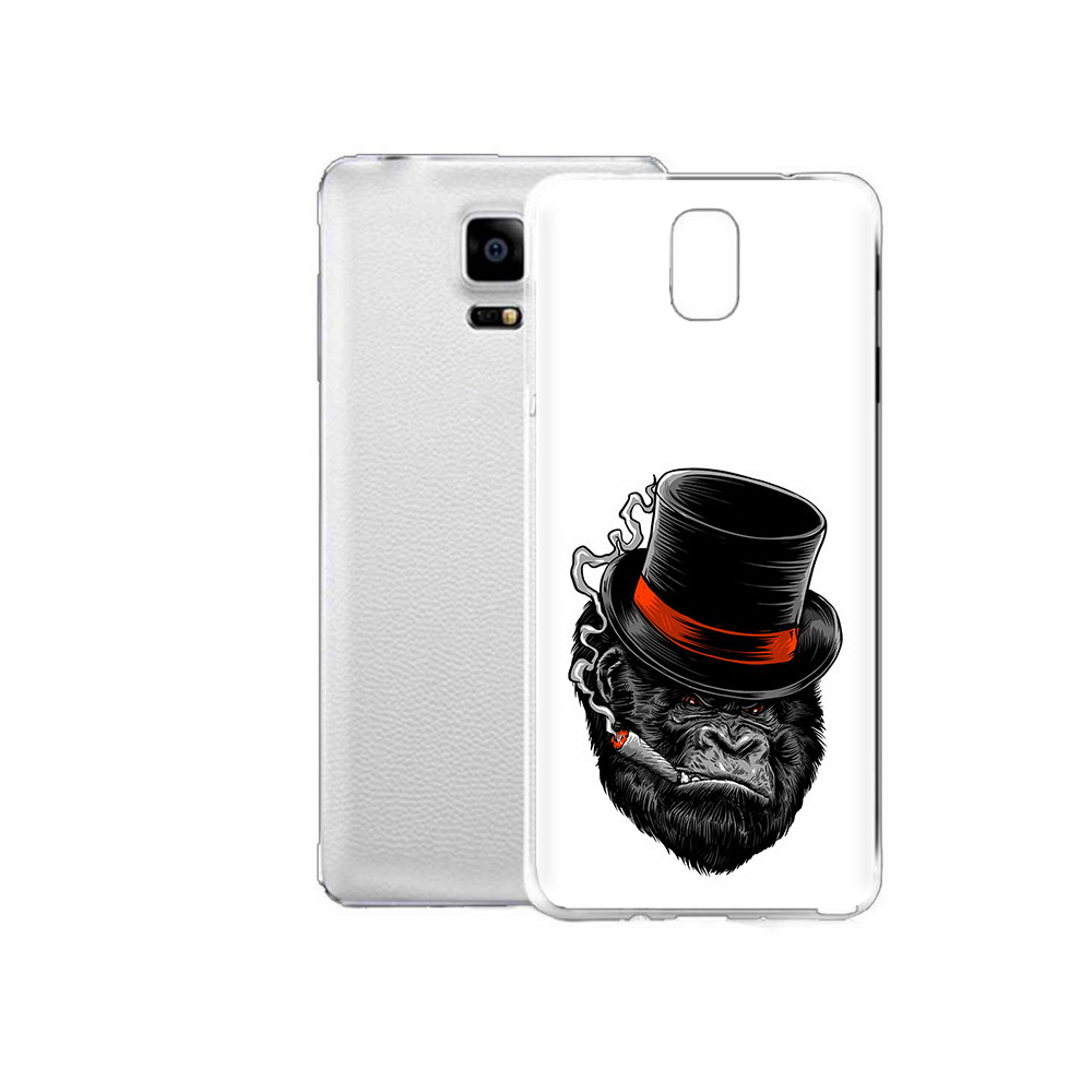 

Чехол MyPads Tocco для Samsung Galaxy Note Edge дизайнерская горилла (PT11952.563.431), Прозрачный, Tocco