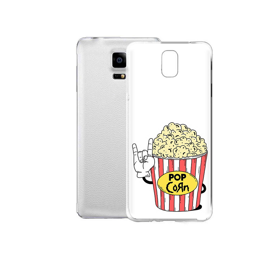 

Чехол MyPads Tocco для Samsung Galaxy Note Edge крутой попкорн (PT11952.563.427), Прозрачный, Tocco