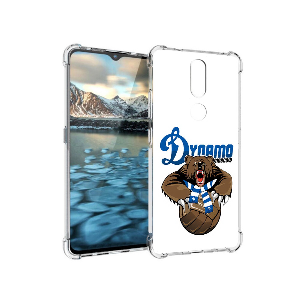 

Чехол MyPads Tocco для Nokia 2.4 ФК Динамо медведь (PT227049.107.175), Прозрачный, Tocco