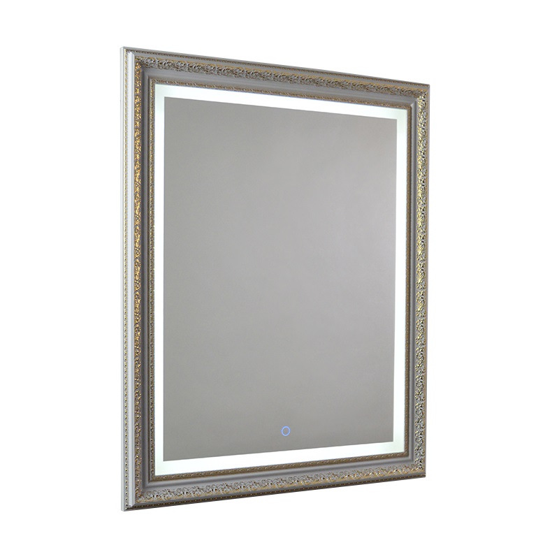 

Зеркало Azario Марсель 63x78 LED золото, Марсель