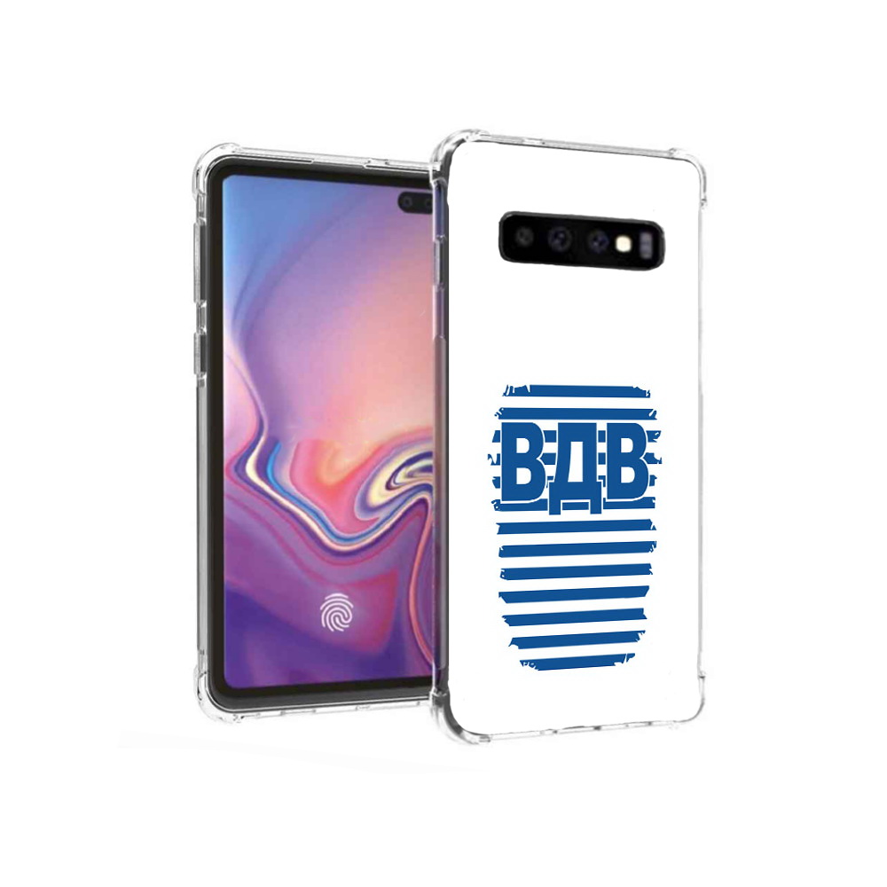 

Чехол MyPads Tocco для Samsung Galaxy S10+ вдв2 (PT125670.500.259), Прозрачный, Tocco