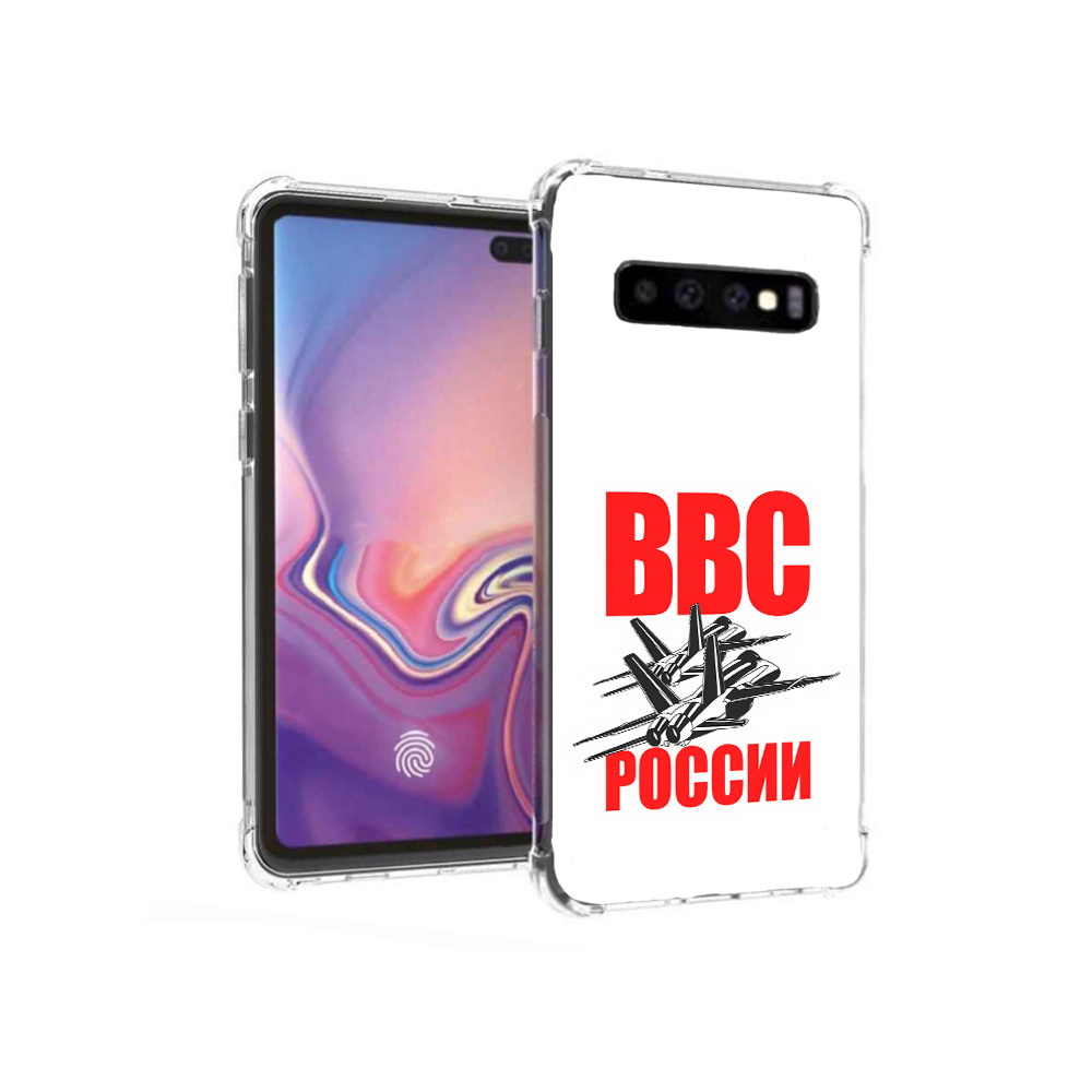 

Чехол MyPads Tocco для Samsung Galaxy S10+ ввс (PT125670.500.257), Прозрачный, Tocco