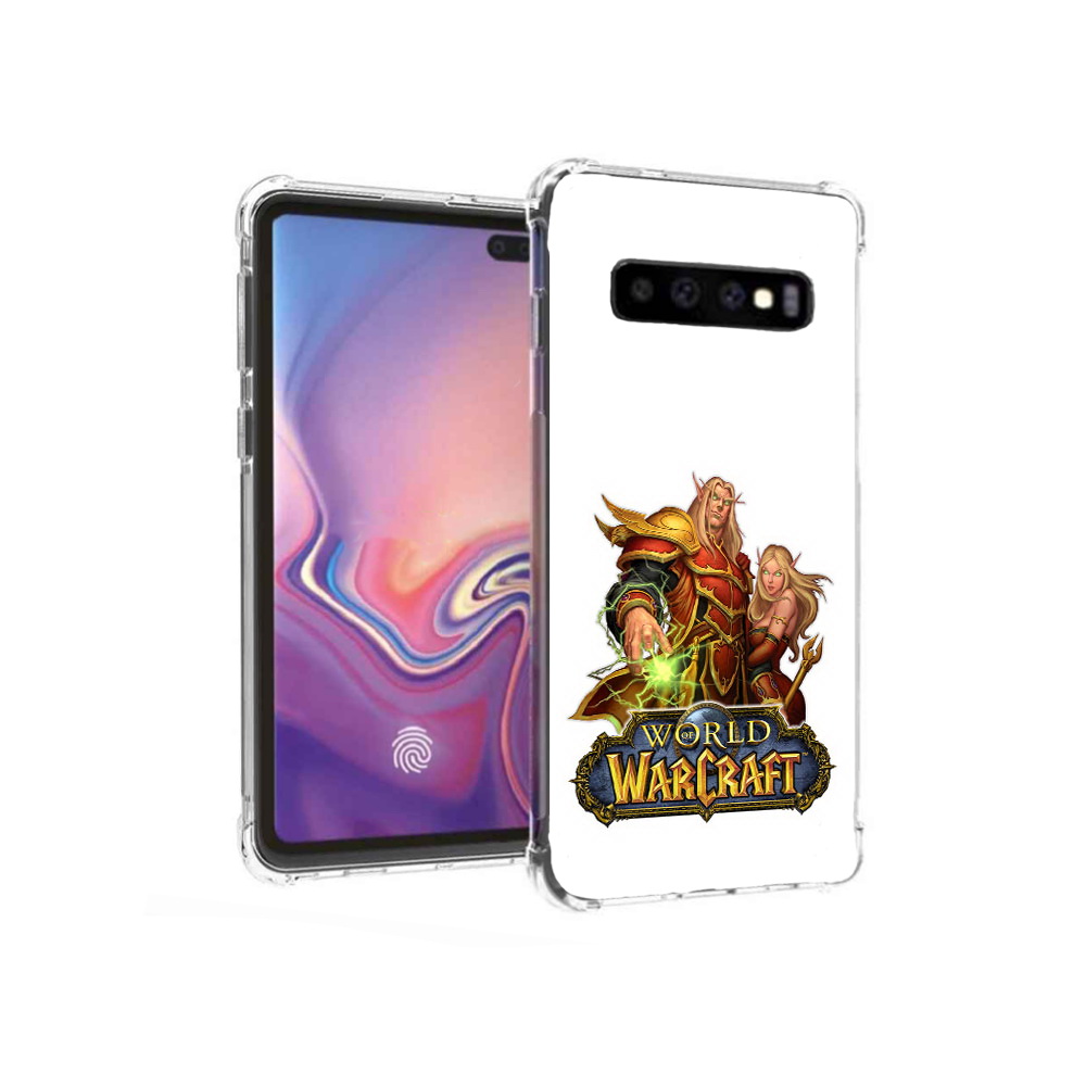 

Чехол MyPads Tocco для Samsung Galaxy S10+ варкрафт2 (PT125670.500.256), Прозрачный, Tocco