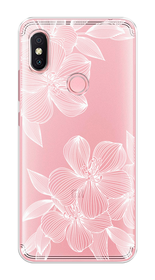 

Чехол на Xiaomi Redmi S2 (Redmi Y2) "Крокус", Белый;прозрачный, 33650-1