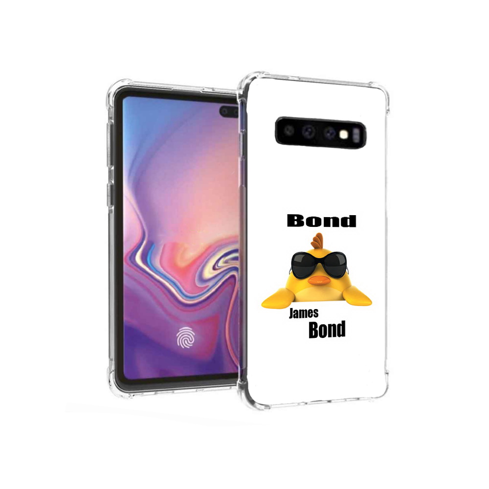 

Чехол MyPads Tocco для Samsung Galaxy S10+ бонд (PT125670.500.246), Прозрачный, Tocco