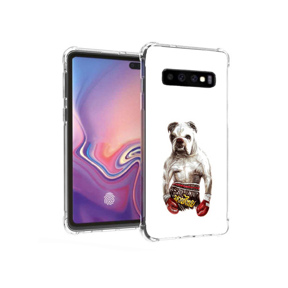 

Чехол MyPads Tocco для Samsung Galaxy S10+ боксер (PT125670.500.243), Прозрачный, Tocco