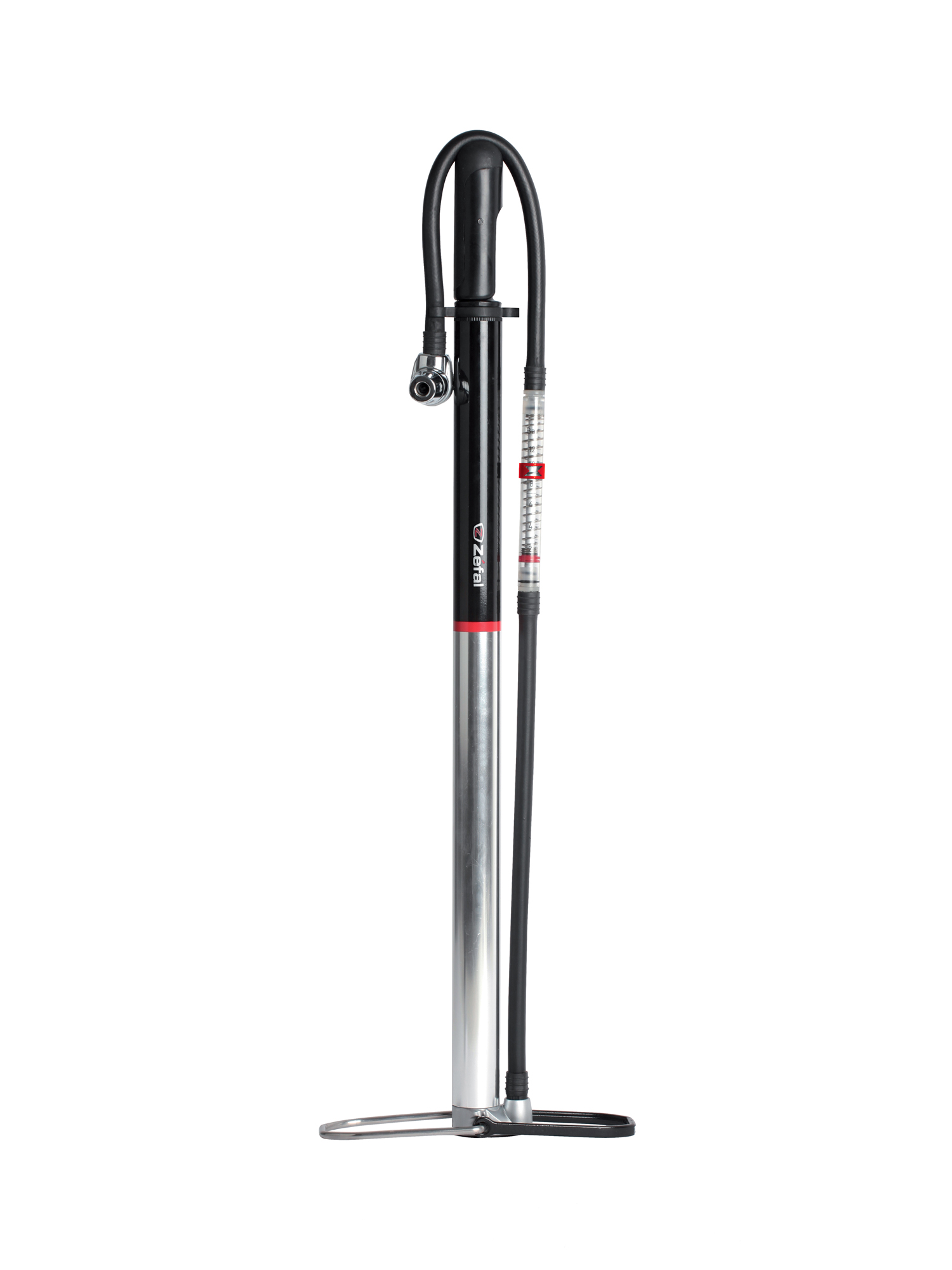 Насос Напольный Zefal Profil Travel Floor Pump Silver/Black