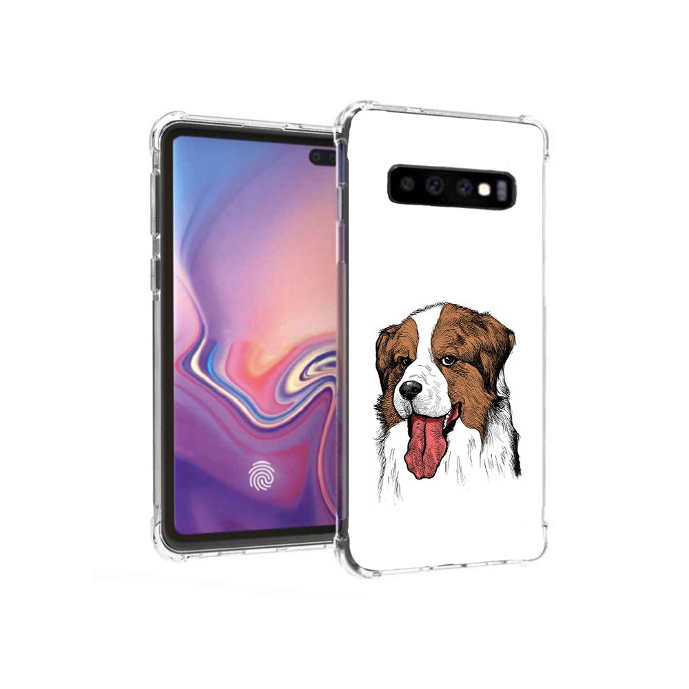 

Чехол MyPads Tocco для Samsung Galaxy S10+ бетховен (PT125670.500.230), Прозрачный, Tocco