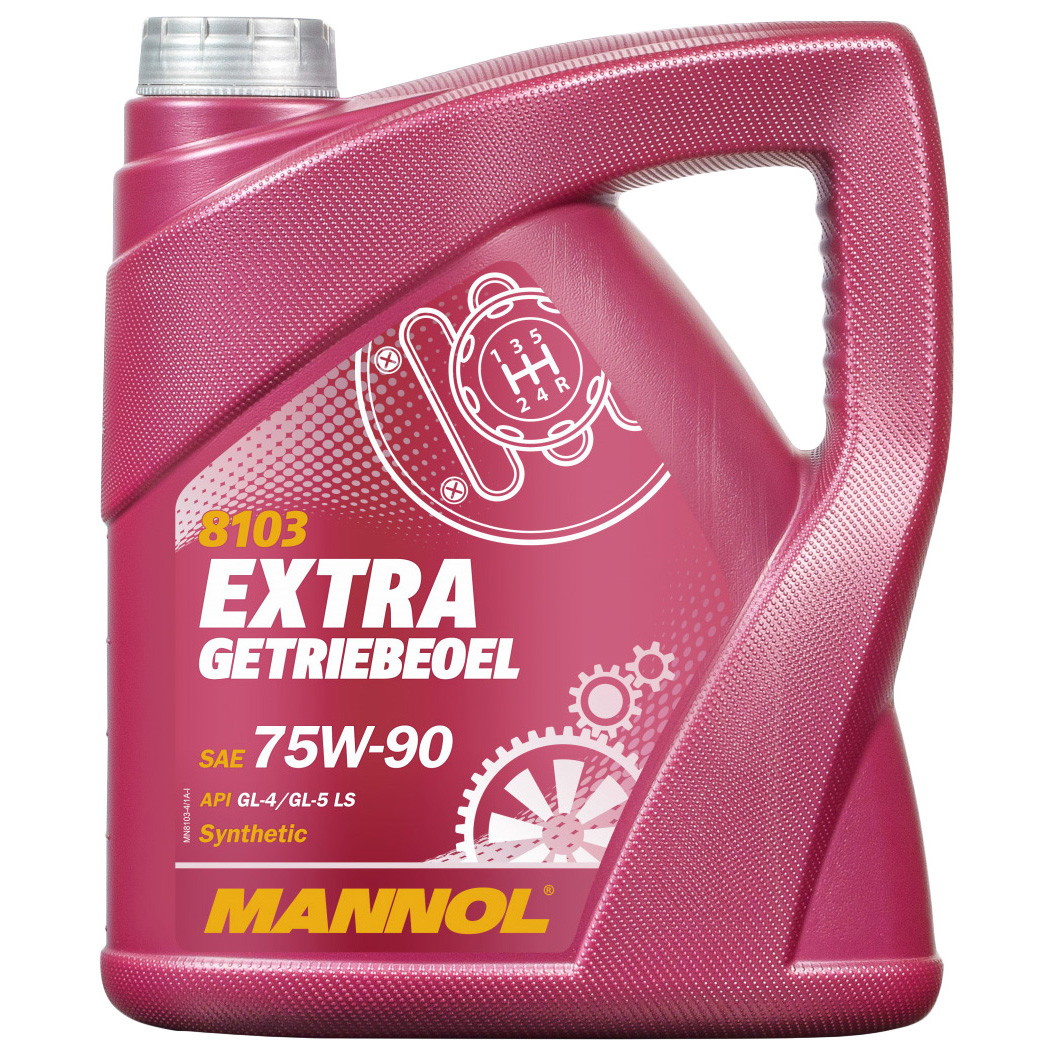 фото Масло mannol gl-4/5 ls extra getriebeoel 75w90 (4л) mannol 4036021404707