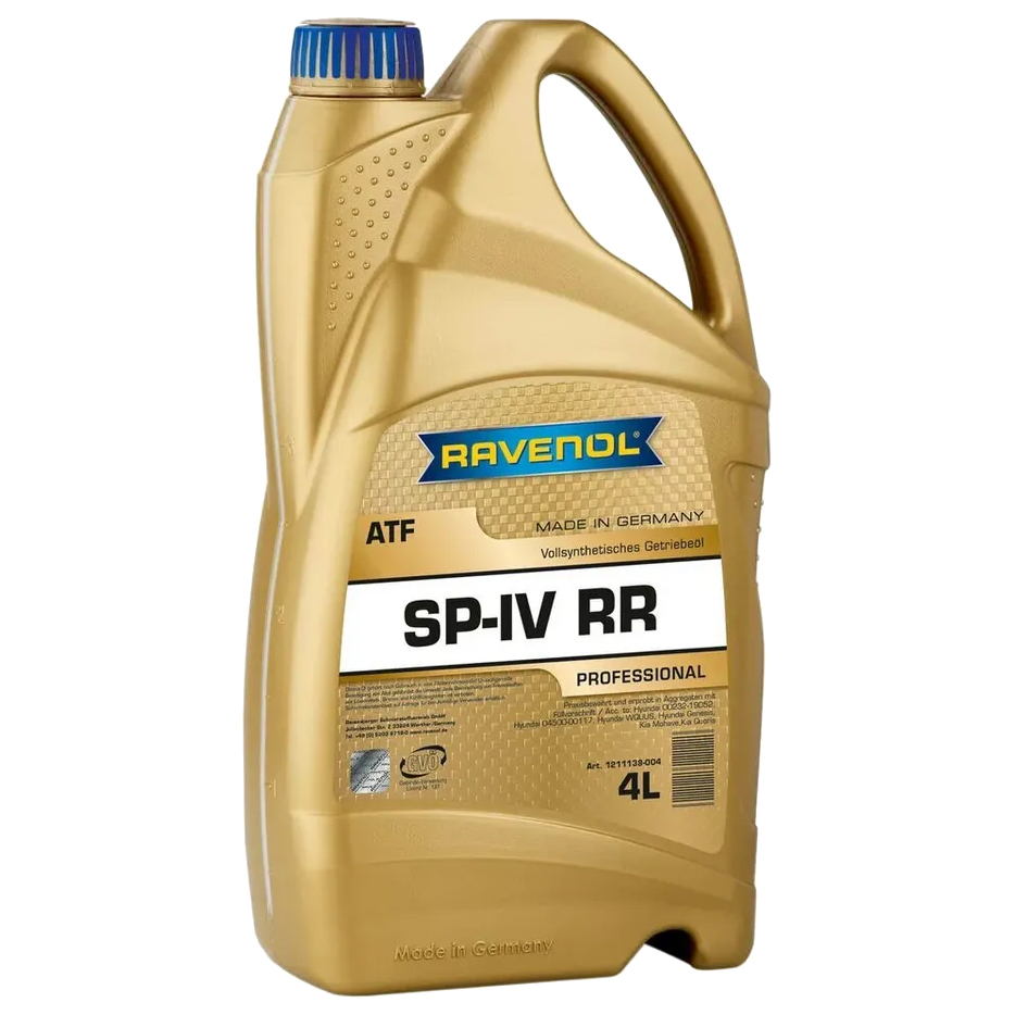 фото Трансмиссионное масло ravenol atf sp-iv fluid rr (4л) new ravenol 4014835841574