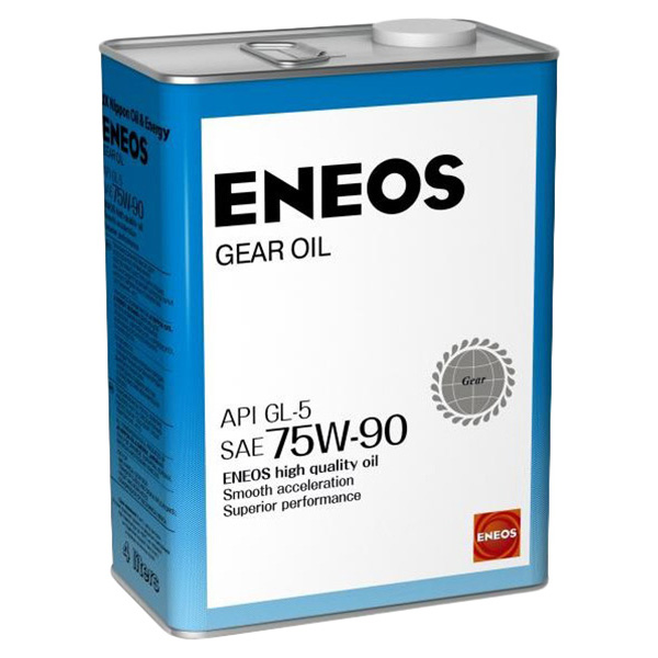 Масло Eneos Gear Gl-5 75W90 4л ENEOS 8801252021407