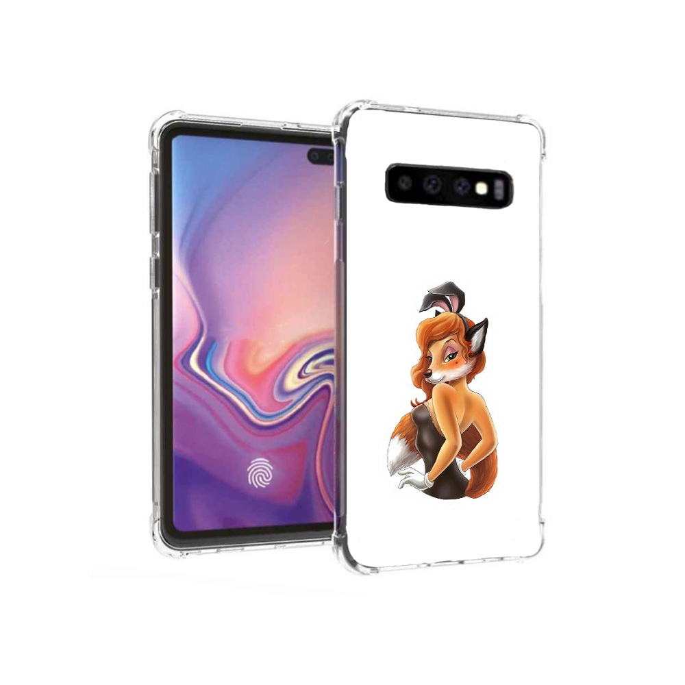 

Чехол MyPads Tocco для Samsung Galaxy S10+ баронесса (PT125670.500.227), Прозрачный, Tocco