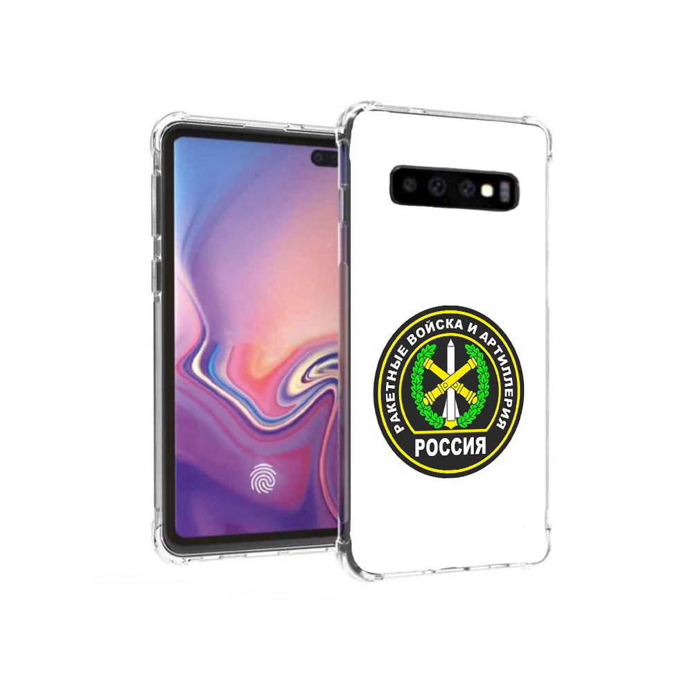 Чехол MyPads Tocco для Samsung Galaxy S10+ артиллерия (PT125670.500.225)