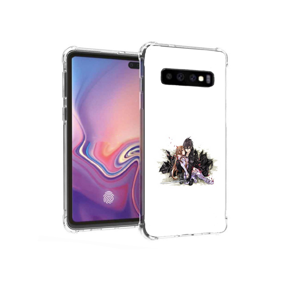 

Чехол MyPads Tocco для Samsung Galaxy S10+ аниме асуна (PT125670.500.222), Прозрачный, Tocco