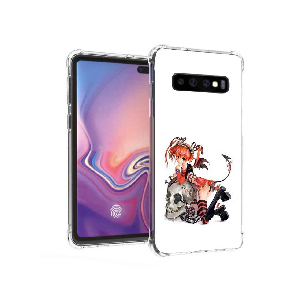 

Чехол MyPads Tocco для Samsung Galaxy S10+ аниме (PT125670.500.221), Прозрачный, Tocco