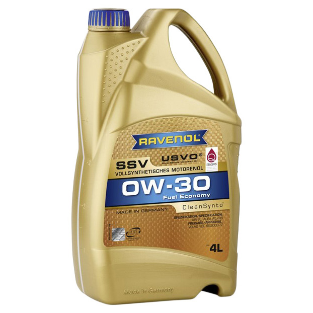 Моторное масло Ravenol Ssv Fuel Economy Sae 0W30 4л