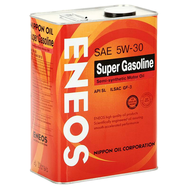 фото Eneos масло eneos super gasoline sl 5w30 пс 4л