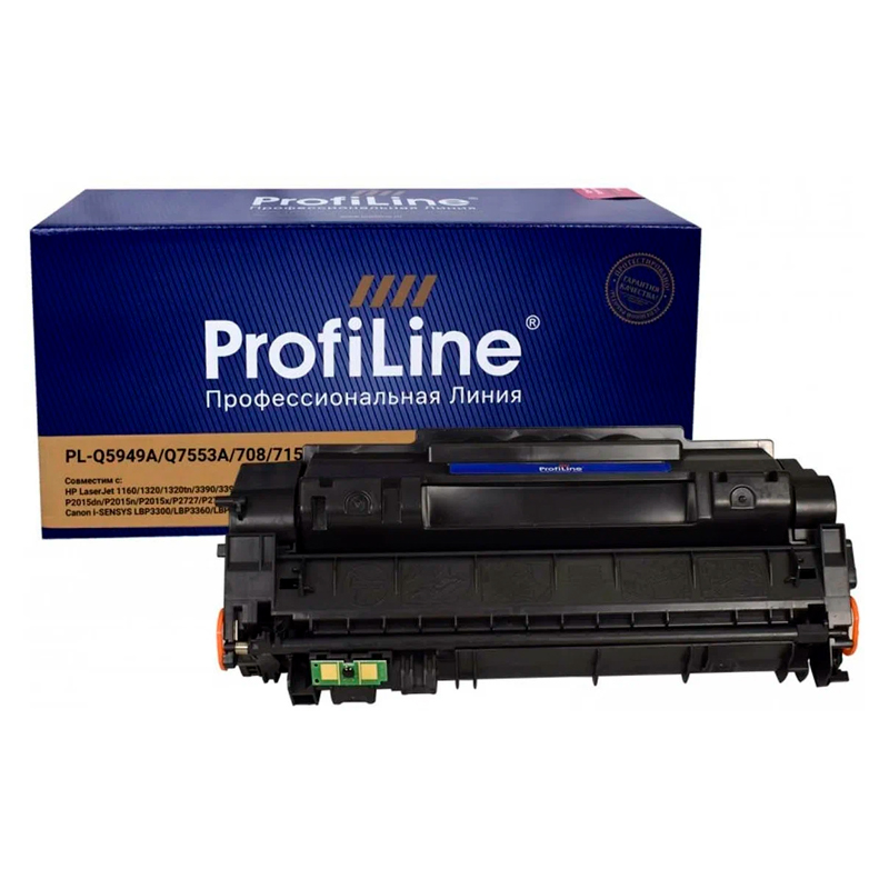 

Картридж для лазерного принтера Profiline (PL-Q5949A/7553A/708/715) черный, совместимый